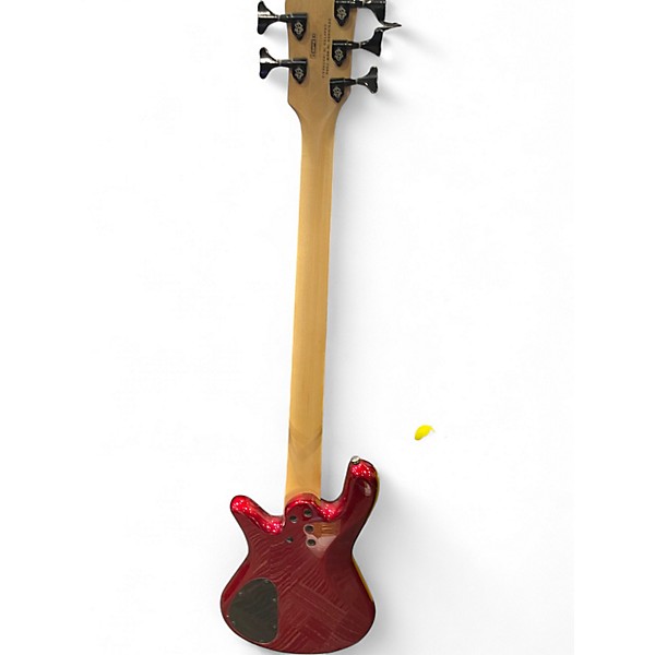Used Spector Performer 5 RED Electric Bass Guitar