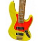 Used Fender JAZZ BASS MONONEON SIGNATURE Fluorescent Yellow Electric Bass Guitar