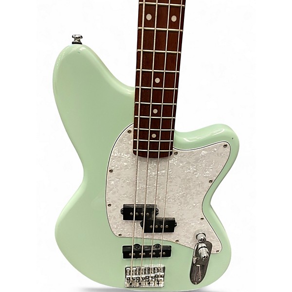 Used Ibanez TCB100 Seafoam Green Electric Bass Guitar