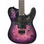 Used ESP LTD TE200DX Trans Purple Solid Body Electric Guitar thumbnail