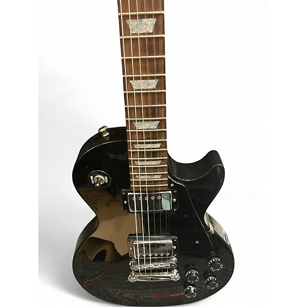 Used Gibson Les Paul Studio Black Solid Body Electric Guitar