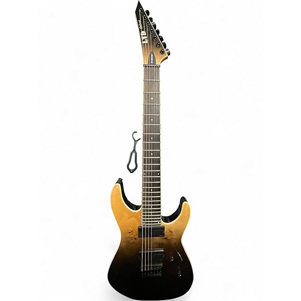 Used ESP M1007HT Black Fade Solid Body Electric Guitar