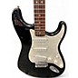 Used Squier Standard Stratocaster Black Solid Body Electric Guitar