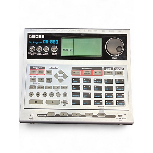 Used Boss DR-880 Dr. Rhythm Drum Machine