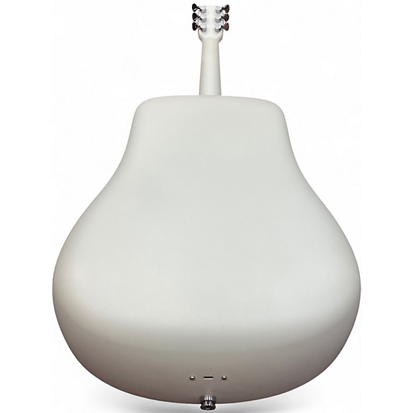 Used LAVA MUSIC Lava Me 4 Carbon Fiber 38IN Acoustic Electric White Acoustic Electric Guitar