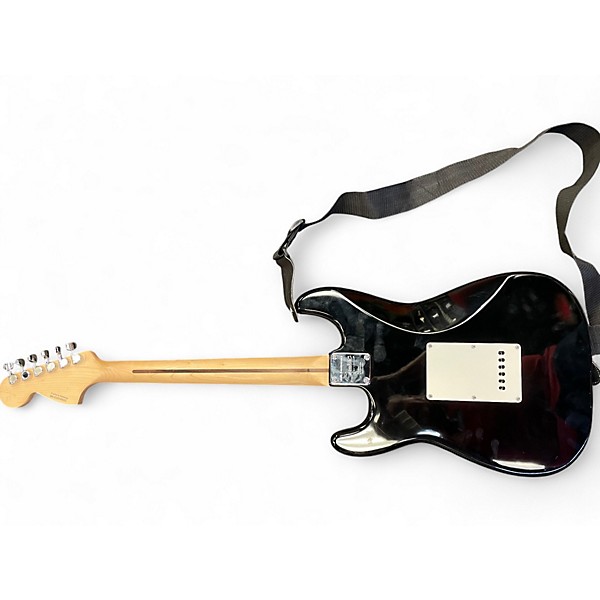 Used Fender SQUIER AFFINITY STRAT Black Solid Body Electric Guitar