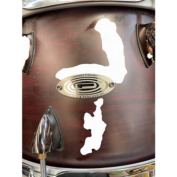 Used Orange County Drum & Percussion 7X13 Miscellaneous Snare CHESTNUT MATTE Drum