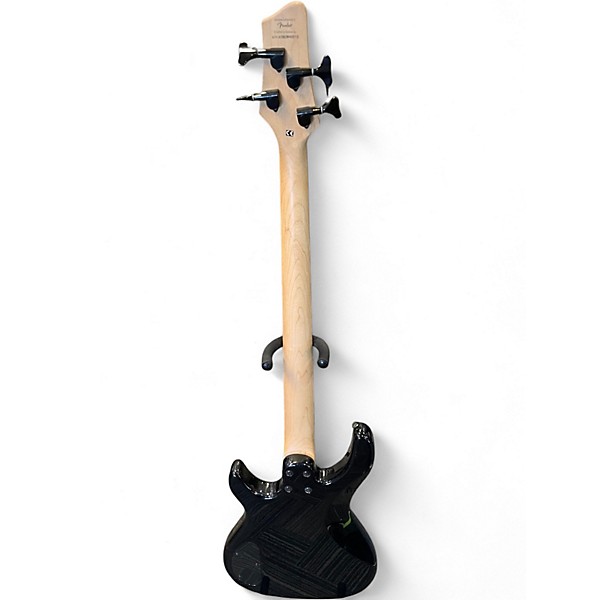 Used Squier Affinity PJ Bass Black Electric Bass Guitar