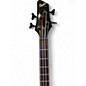 Used Squier Affinity PJ Bass Black Electric Bass Guitar