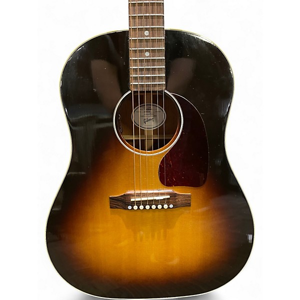 Used Gibson J45 Standard Vintage Sunburst Acoustic Electric Guitar