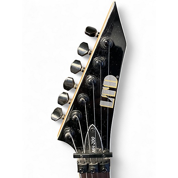 Used ESP LTD MH200 Black Solid Body Electric Guitar