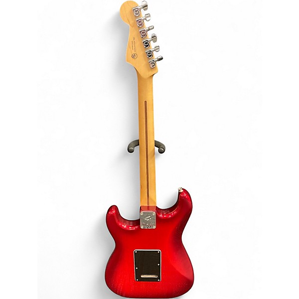 Used Fender Special Edition Player Stratocaster HSS Candy Red Burst Solid Body Electric Guitar