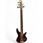 Used Ibanez SR505 5 String Walnut Electric Bass Guitar thumbnail