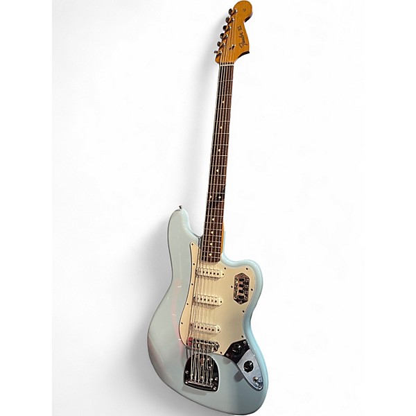 Used Fender Bass VI Sonic Blue Electric Bass Guitar