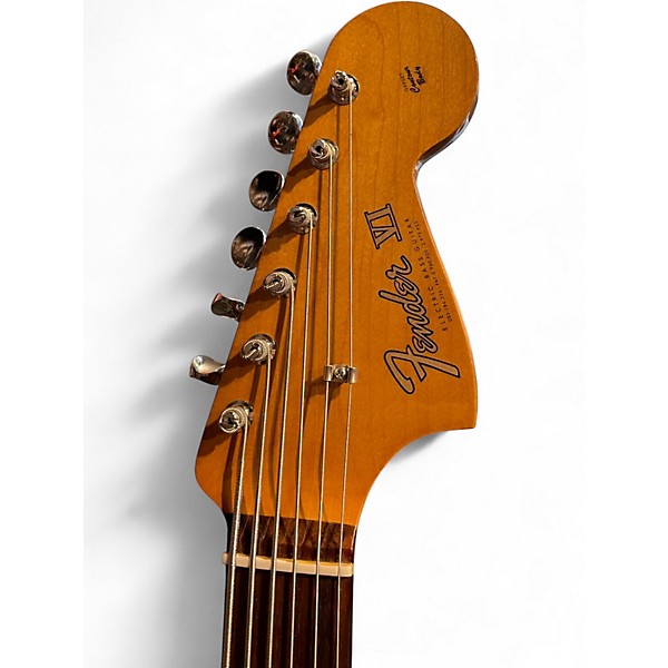 Used Fender Bass VI Sonic Blue Electric Bass Guitar