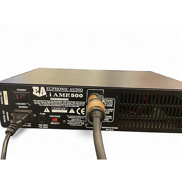 Used Euphonic Audio IAMP500 Bass Amp Head