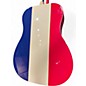 Used Fender Buck Owens Signature Kingman Red White and Blue Acoustic Electric Guitar