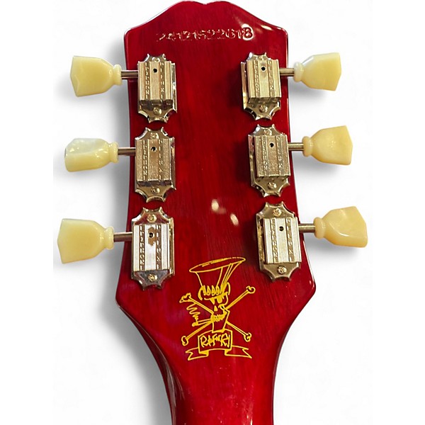 Used Epiphone Slash Signature Les Paul Classic Vintage Yellow Solid Body Electric Guitar