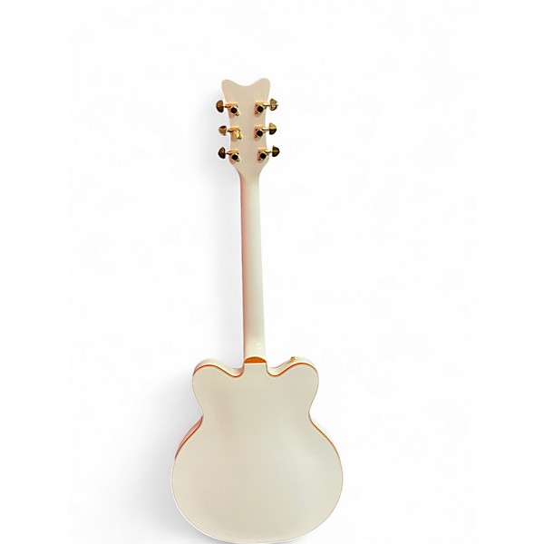 Vintage 1993 Gretsch Guitars G7594 WHITE FALCON White Hollow Body Electric Guitar
