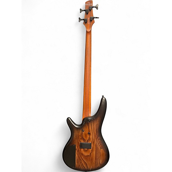 Used Ibanez SR600E antique brown stained burt Electric Bass Guitar