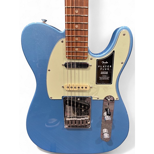 Used Fender Player Plus Nashville Telecaster lake placid blue Solid Body Electric Guitar