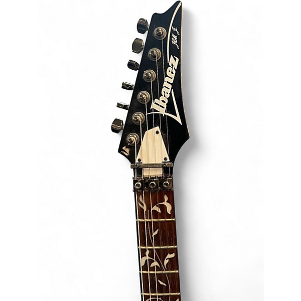 Used Ibanez JEMJR Black Solid Body Electric Guitar