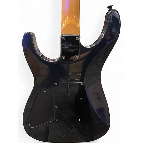 Used 1996 Jackson Performer Dark Blue Sparkle Solid Body Electric Guitar