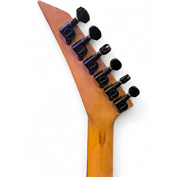 Used 1996 Jackson Performer Dark Blue Sparkle Solid Body Electric Guitar