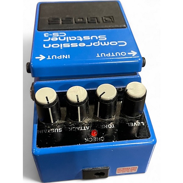 Used BOSS CS3 Compressor Sustainer Effect Pedal