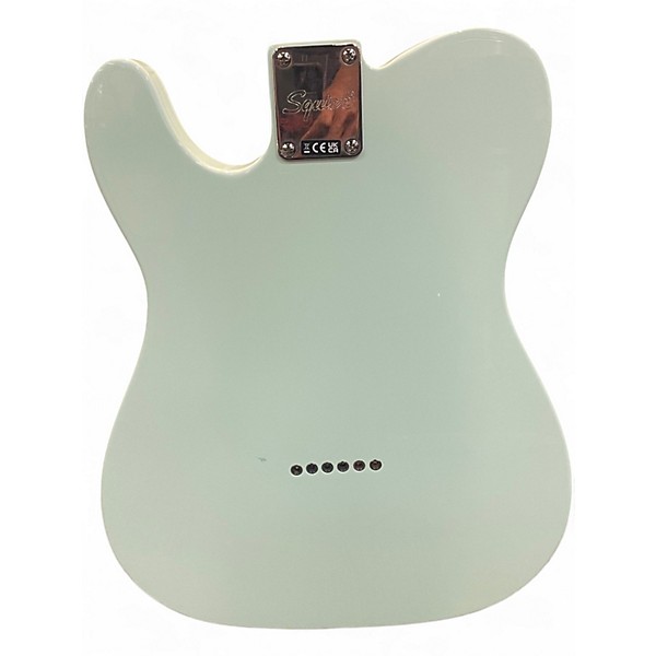 Used Squier Classic Vibe Telecaster Thinline Seafoam Green Hollow Body Electric Guitar