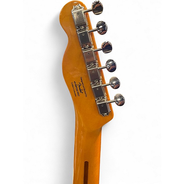 Used Squier Classic Vibe Telecaster Thinline Seafoam Green Hollow Body Electric Guitar