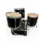 Used Pearl 4 Piece Export Black Drum Kit