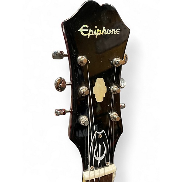 Used Epiphone RIVIERA Burgundy Solid Body Electric Guitar