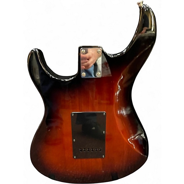 Used Yamaha Pacifica Deluxe 2 Tone Sunburst Solid Body Electric Guitar