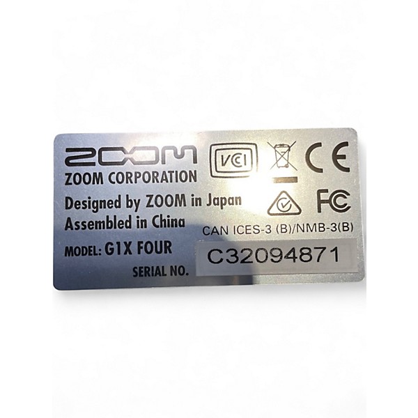 Used Zoom GLX4 Effect Processor