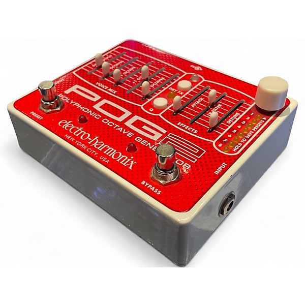 Used Electro-Harmonix Pog2 Polyphonic Octave Generator Effect Pedal