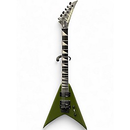 Used Jackson JS32 King V Green Solid Body Electric Guitar
