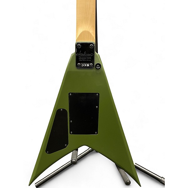 Used Jackson JS32 King V Green Solid Body Electric Guitar