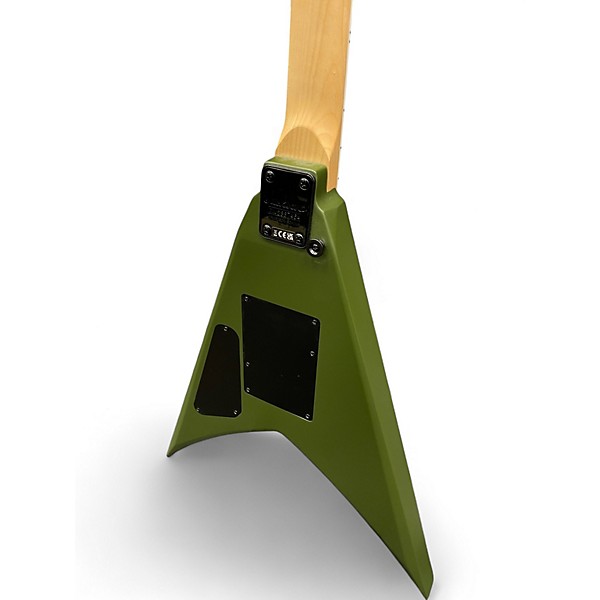 Used Jackson JS32 King V Green Solid Body Electric Guitar