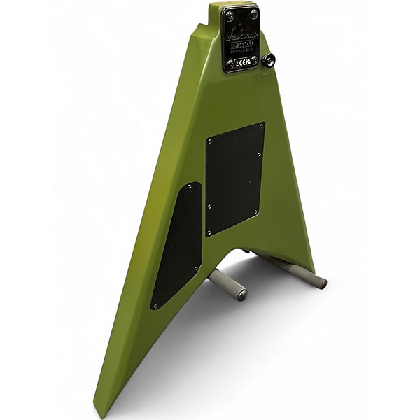 Used Jackson JS32 King V Green Solid Body Electric Guitar