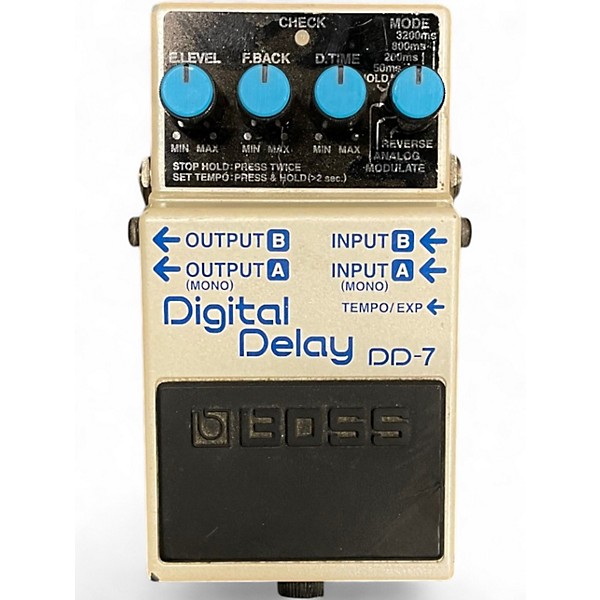 Used BOSS DD7 Digital Delay Effect Pedal