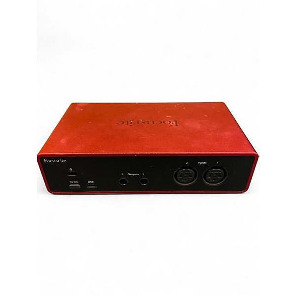Used Focusrite Scarlett 2i2 Gen 4 Audio Interface