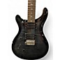 Used PRS CM25 SE Custom 24 Left Handed Trans Black Electric Guitar