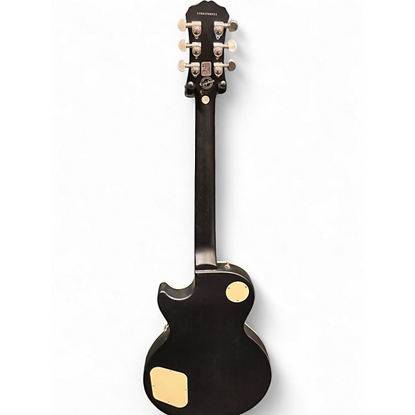 Used Epiphone Les Paul Traditional Pro Ebony Solid Body Electric Guitar