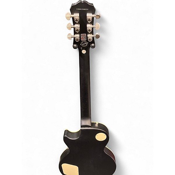Used Epiphone Les Paul Traditional Pro Ebony Solid Body Electric Guitar