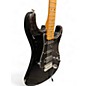 Used Fender Standard Stratocaster HSS Black Solid Body Electric Guitar