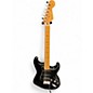 Used Fender Standard Stratocaster HSS Black Solid Body Electric Guitar