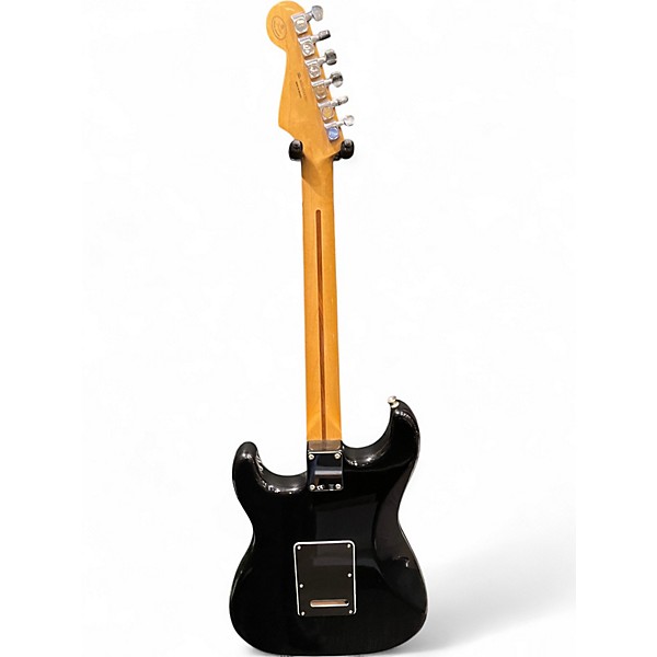Used Fender Standard Stratocaster HSS Black Solid Body Electric Guitar