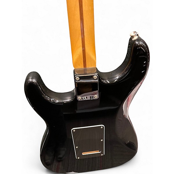 Used Fender Standard Stratocaster HSS Black Solid Body Electric Guitar