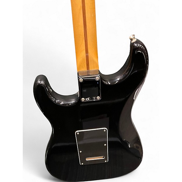 Used Fender Standard Stratocaster HSS Black Solid Body Electric Guitar